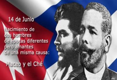 Maceo y Che siempre abrazados en la historia