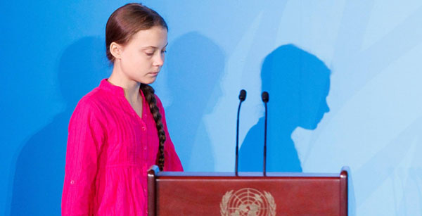 Greta Thunberg la chica del lead
